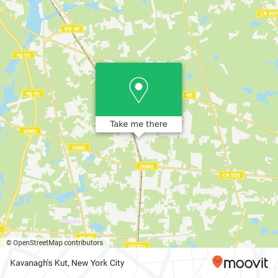 Kavanagh's Kut map