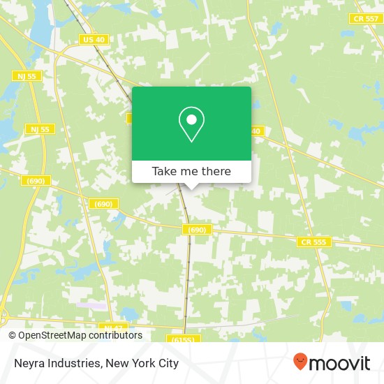 Neyra Industries map