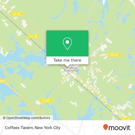 Mapa de Coffees Tavern