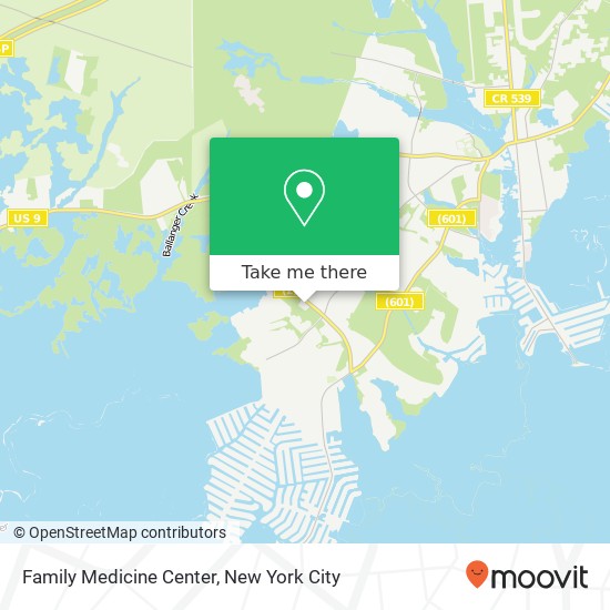 Family Medicine Center map