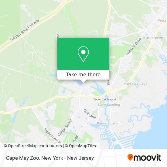 Cape May Zoo map