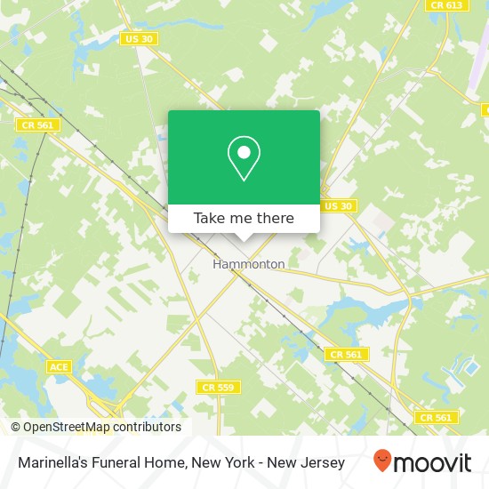 Mapa de Marinella's Funeral Home