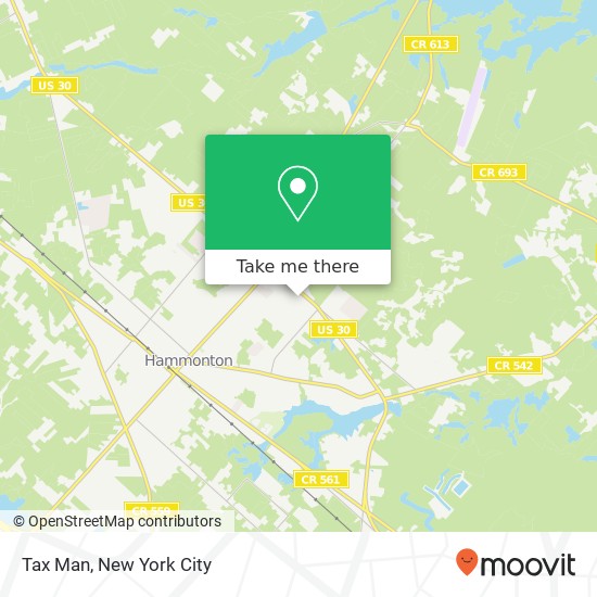 Tax Man map