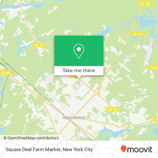 Mapa de Square Deal Farm Market