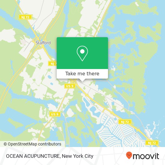 OCEAN ACUPUNCTURE map