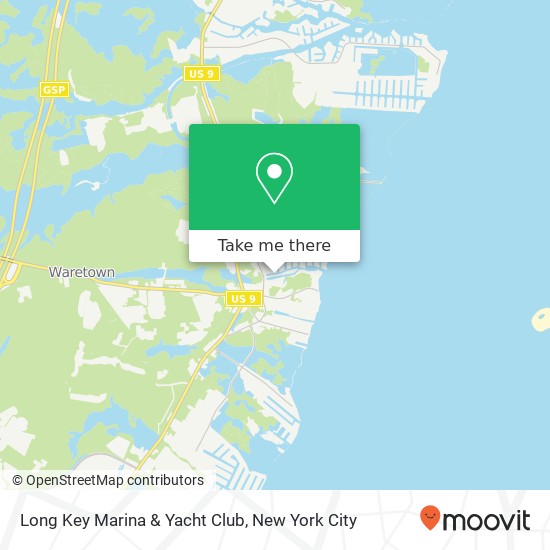 Mapa de Long Key Marina & Yacht Club