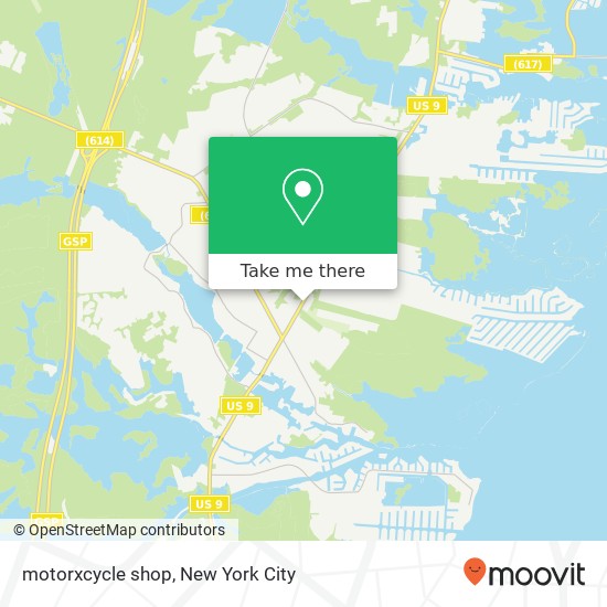 motorxcycle shop map