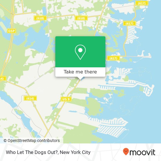 Mapa de Who Let The Dogs Out?