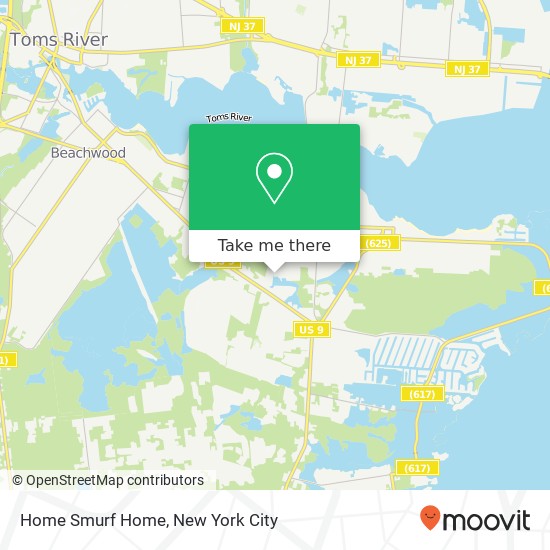 Mapa de Home Smurf Home
