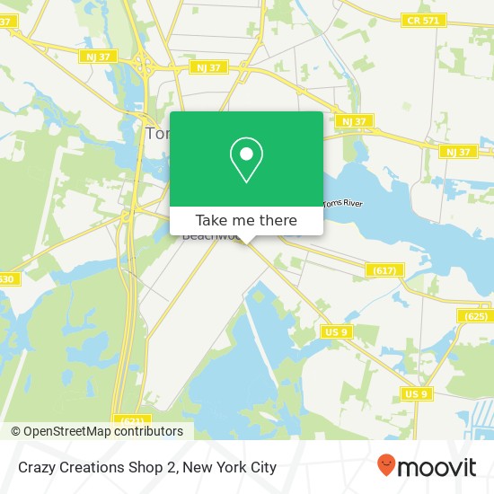 Crazy Creations Shop 2 map