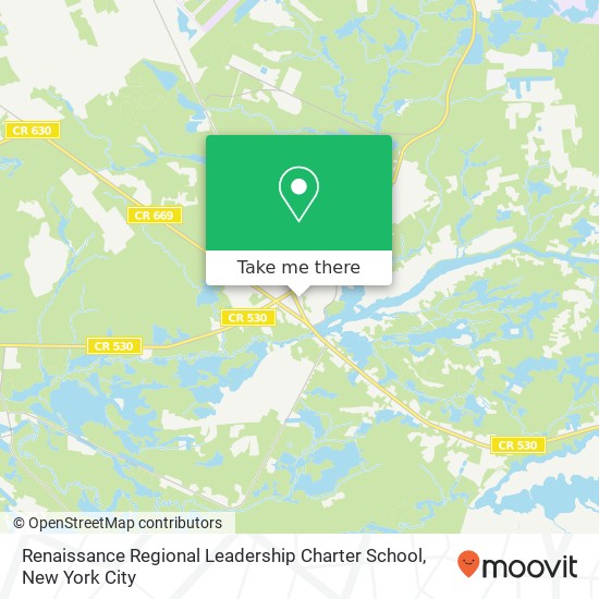 Renaissance Regional Leadership Charter School map