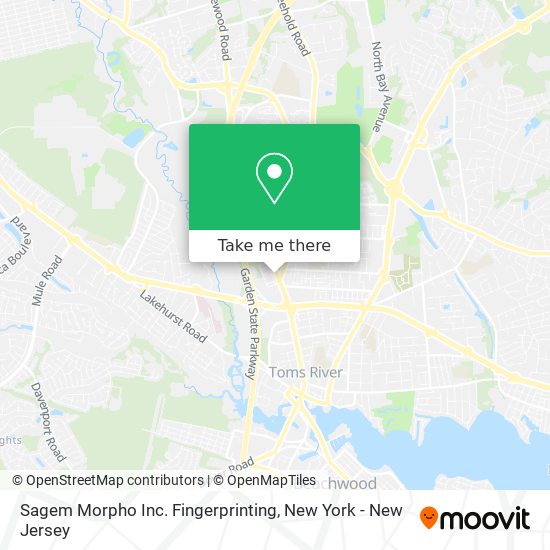 Mapa de Sagem Morpho Inc. Fingerprinting