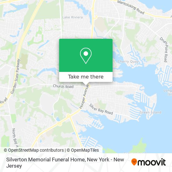 Silverton Memorial Funeral Home map