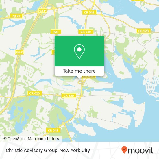 Mapa de Christie Advisory Group