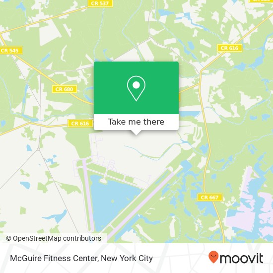 McGuire Fitness Center map