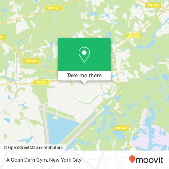 Mapa de A Gosh Darn Gym
