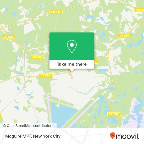Mcguire MPF map