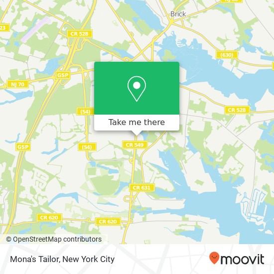 Mapa de Mona's Tailor