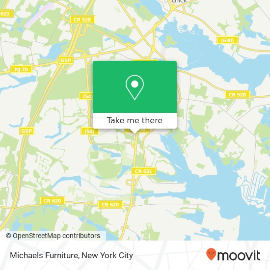Mapa de Michaels Furniture