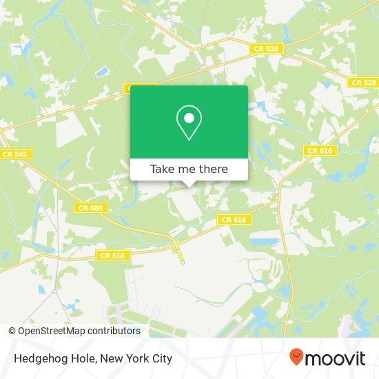 Hedgehog Hole map