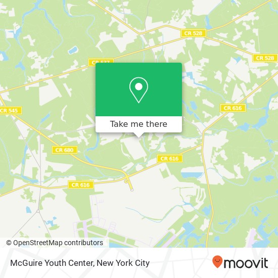 McGuire Youth Center map