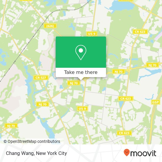 Mapa de Chang Wang
