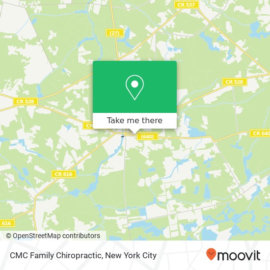 Mapa de CMC Family Chiropractic