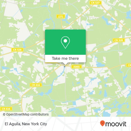 El Aguila map