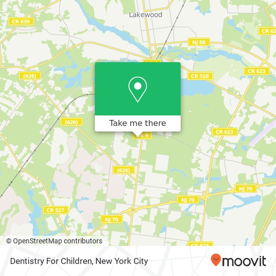 Dentistry For Children map