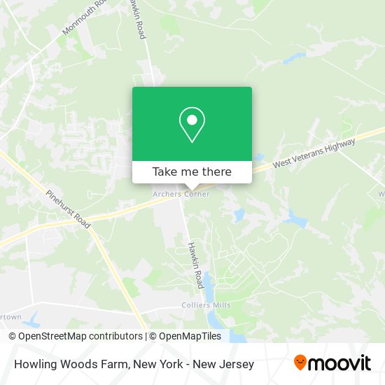 Mapa de Howling Woods Farm