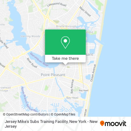 Jersey Mike's Subs Training Facility map