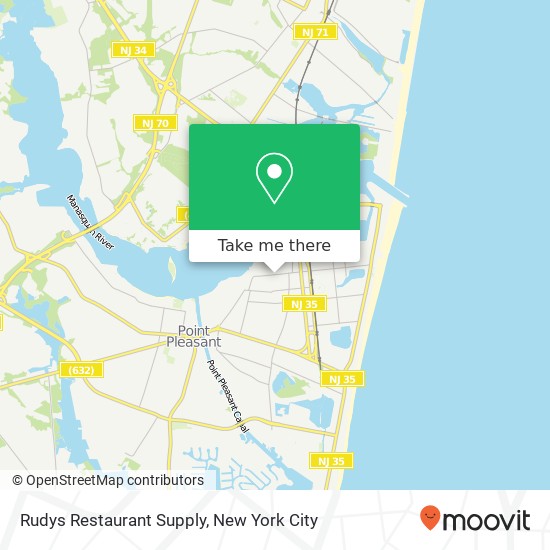 Rudys Restaurant Supply map