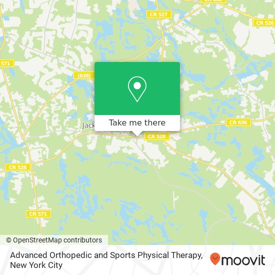 Mapa de Advanced Orthopedic and Sports Physical Therapy