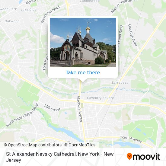 St Alexander Nevsky Cathedral map