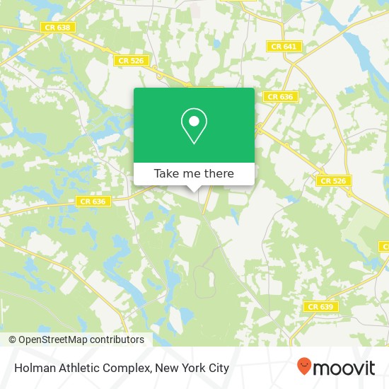 Mapa de Holman Athletic Complex