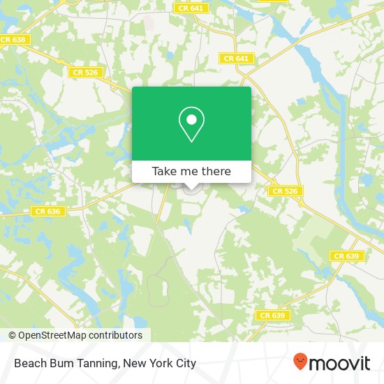 Beach Bum Tanning map