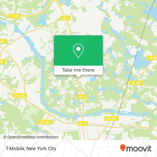 Mapa de T-Mobile