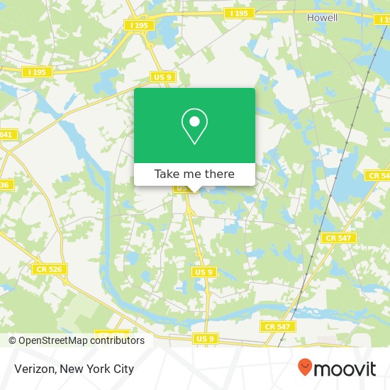 Verizon map