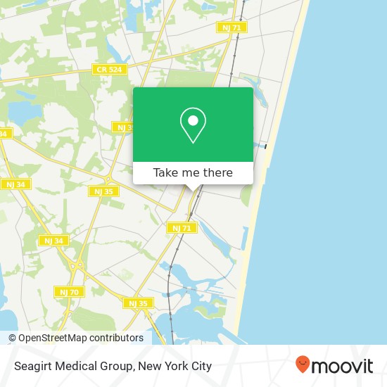Seagirt Medical Group map