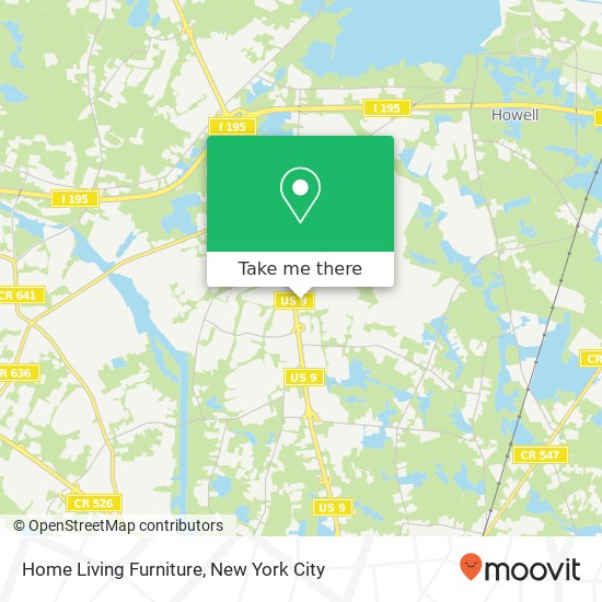 Home Living Furniture map