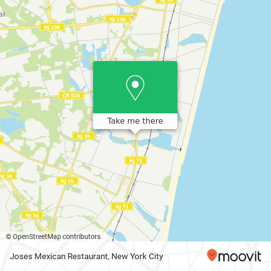 Joses Mexican Restaurant map