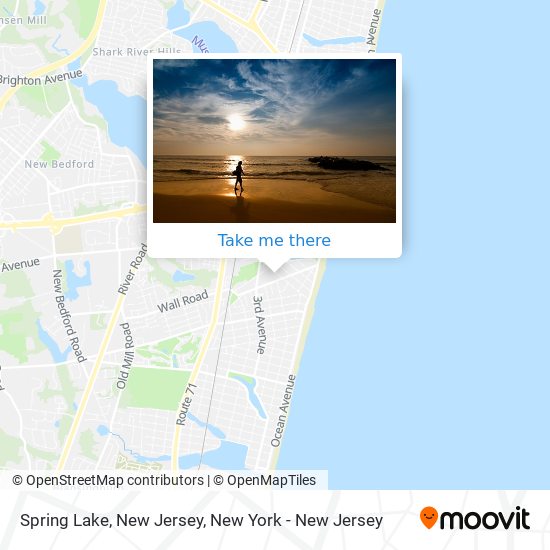 Spring Lake, New Jersey map