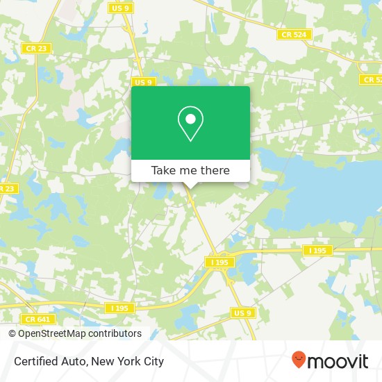 Certified Auto map