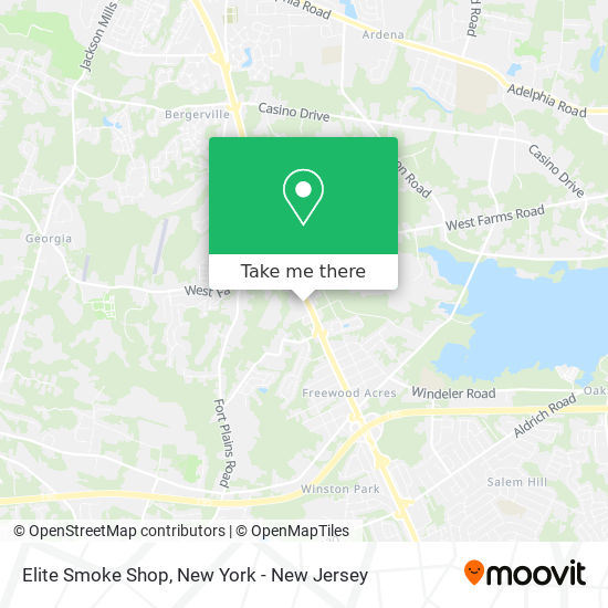 Mapa de Elite Smoke Shop