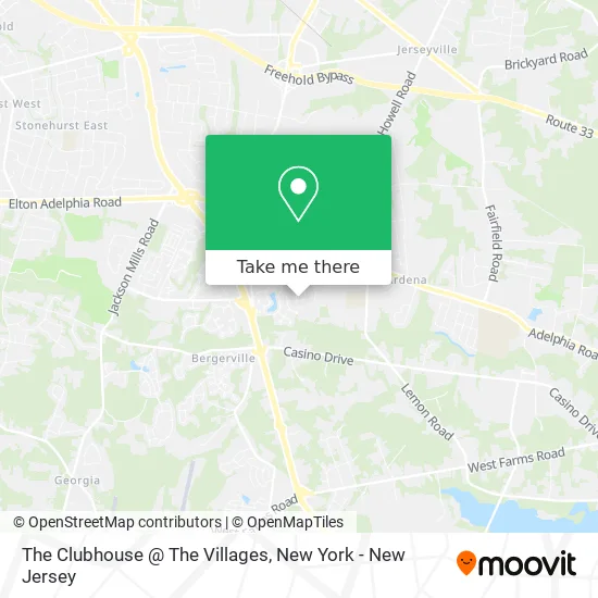 The Clubhouse @ The Villages map