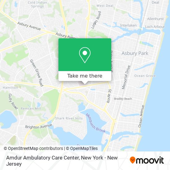Amdur Ambulatory Care Center map