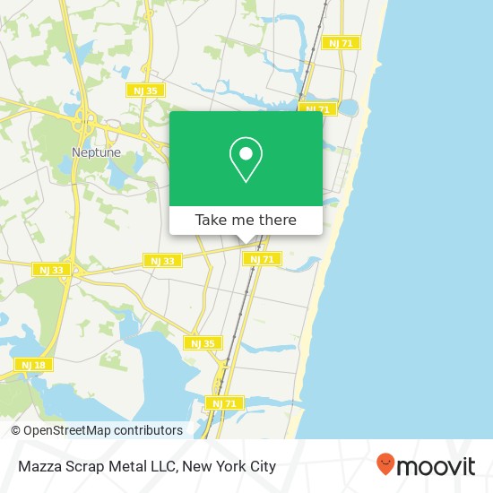 Mazza Scrap Metal LLC map