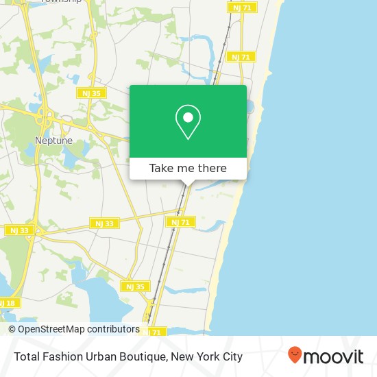 Total Fashion Urban Boutique map