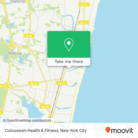 Colosseum Health & Fitness map