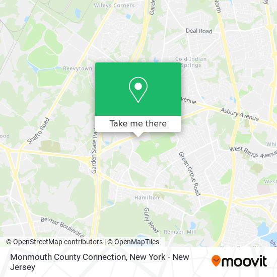 Monmouth County Connection map